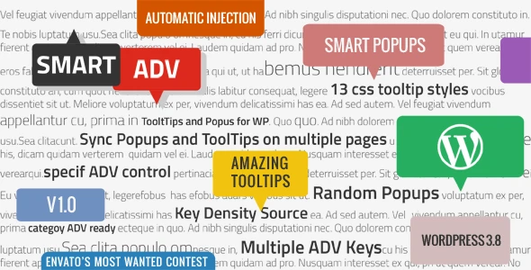 SmartADV – Tooltips, Banners and Popups for WP